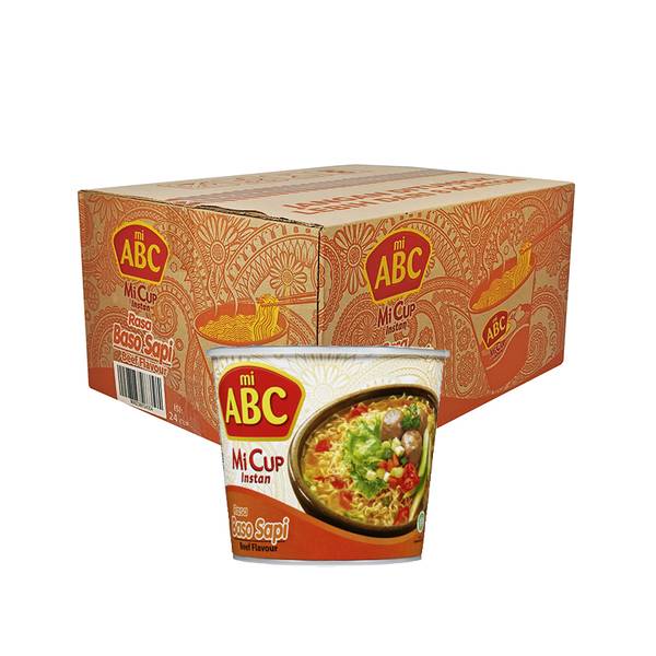 Bilde av Nudler i kopp - Beef Flavour (Kartong 24stk)