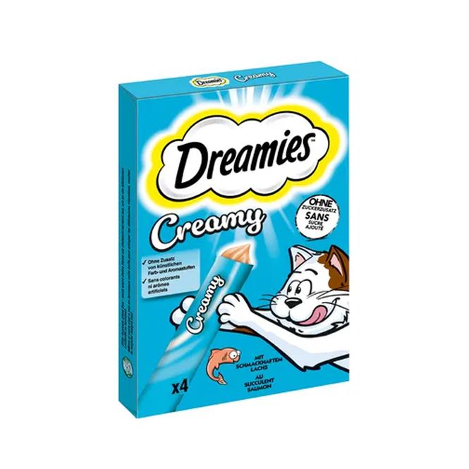 Hovedbilde Dreamies Creamy x4 Laks