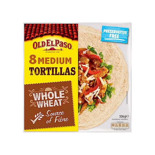 Hovedbilde 8 Medium Tortillas Whole Wheat