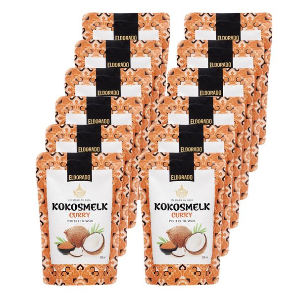 Kokosmelk Curry (Kartong 12 x 250ml)