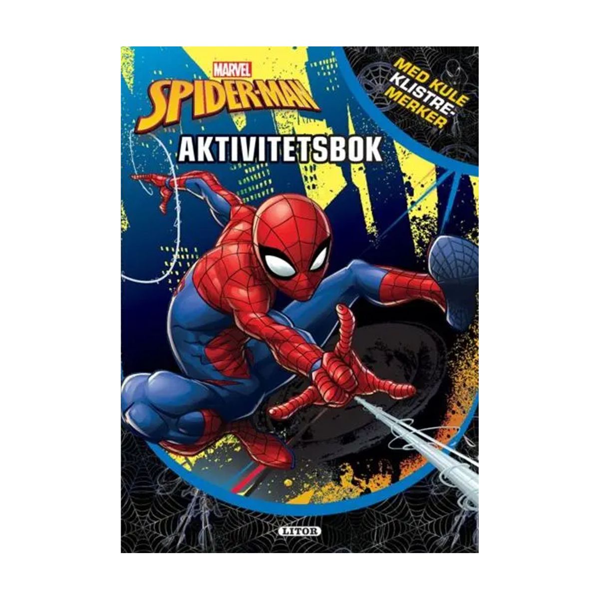 Spiderman Aktivitetsbok med Klistremerker