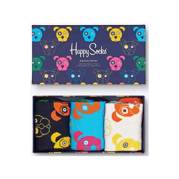 Bilde av Mixed Dog Socks 3 Par - Str 36-40