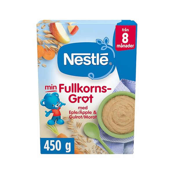 Hovedbilde Fullkornsgrøt - Eple og Gulrot