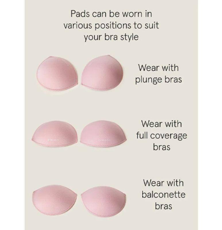 Reusable Leak Resistant Amme-Innlegg - Petal Pink