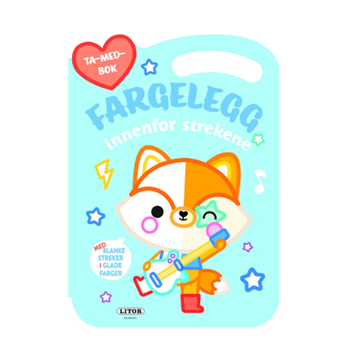 Fargelegg innenfor Strekene