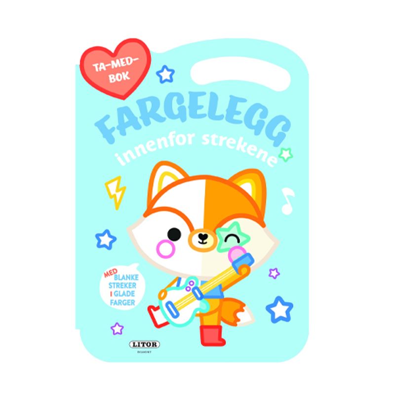 Fargelegg innenfor Strekene