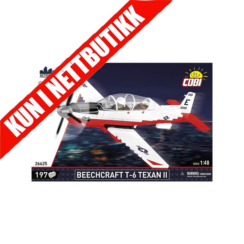 Cobi Byggesett 26625- Beechcraft T-6 Texan II
