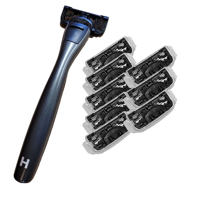 Hovedbilde Barberhøvel med 10 ekstra Barberblader