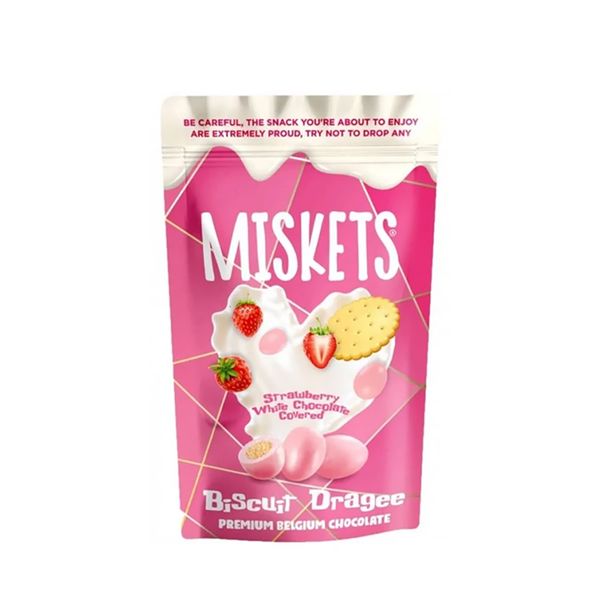 Hovedbilde White Chocolate Covered Strawberry Biscuits