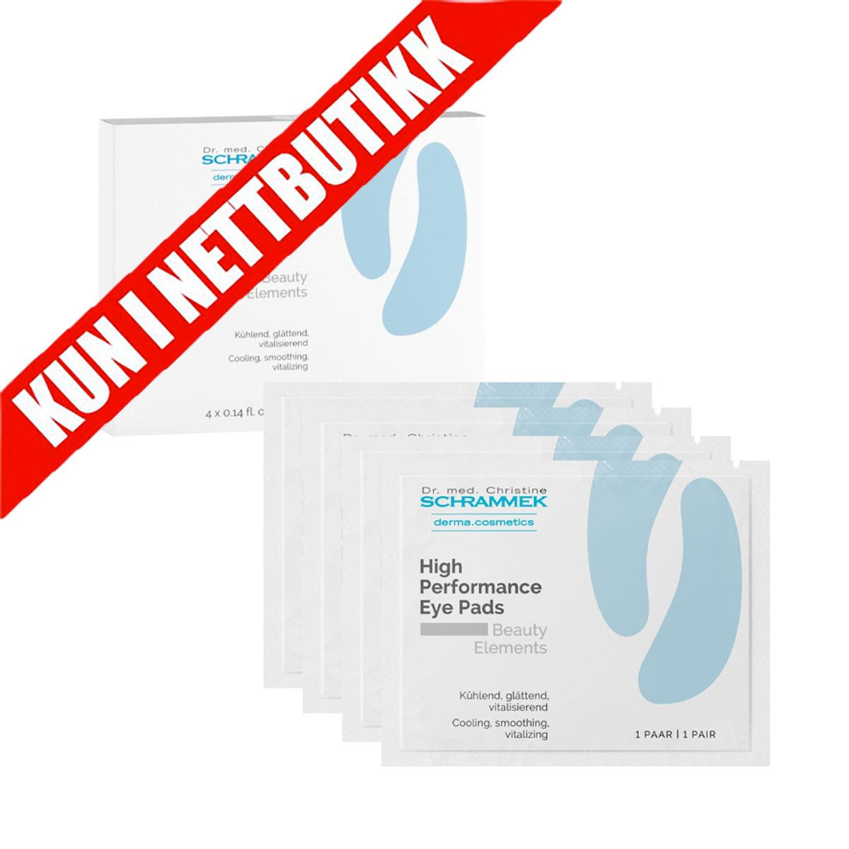 High Performance Eye Pads (4x4ml)