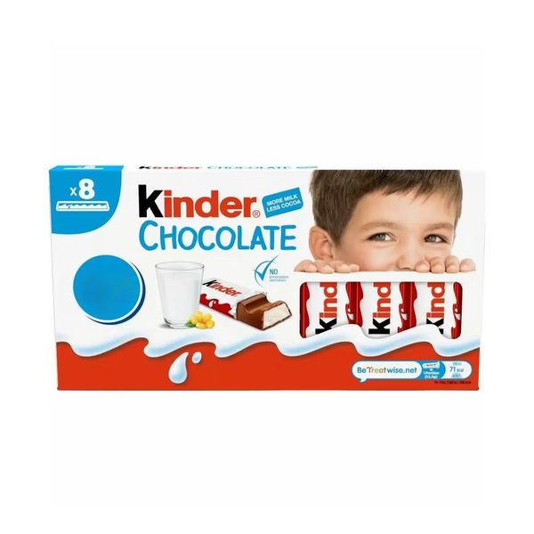 Hovedbilde Kinder Sjokolade 8pk