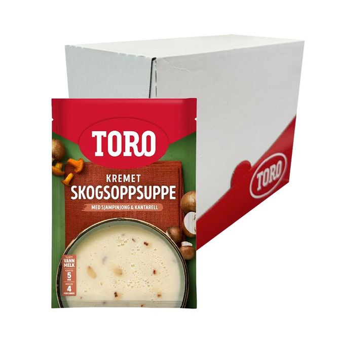 Hovedbilde Kremet Skogsoppsuppe (Kartong 22 x 66g)