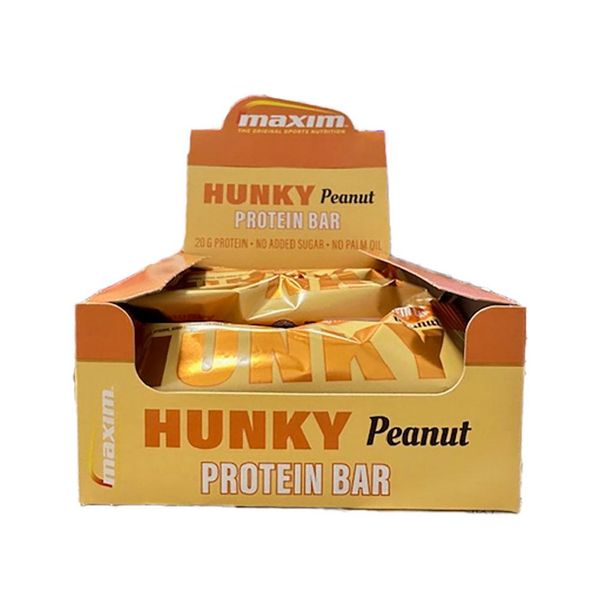 Bilde av Protein Bar Hunky Choco Peanut (Kartong 12 x 55g)