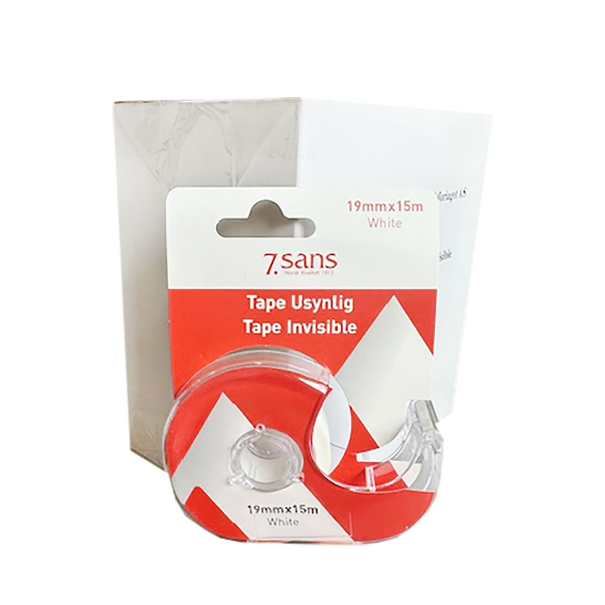 Tape m/dispenser (Kartong 12 stk)