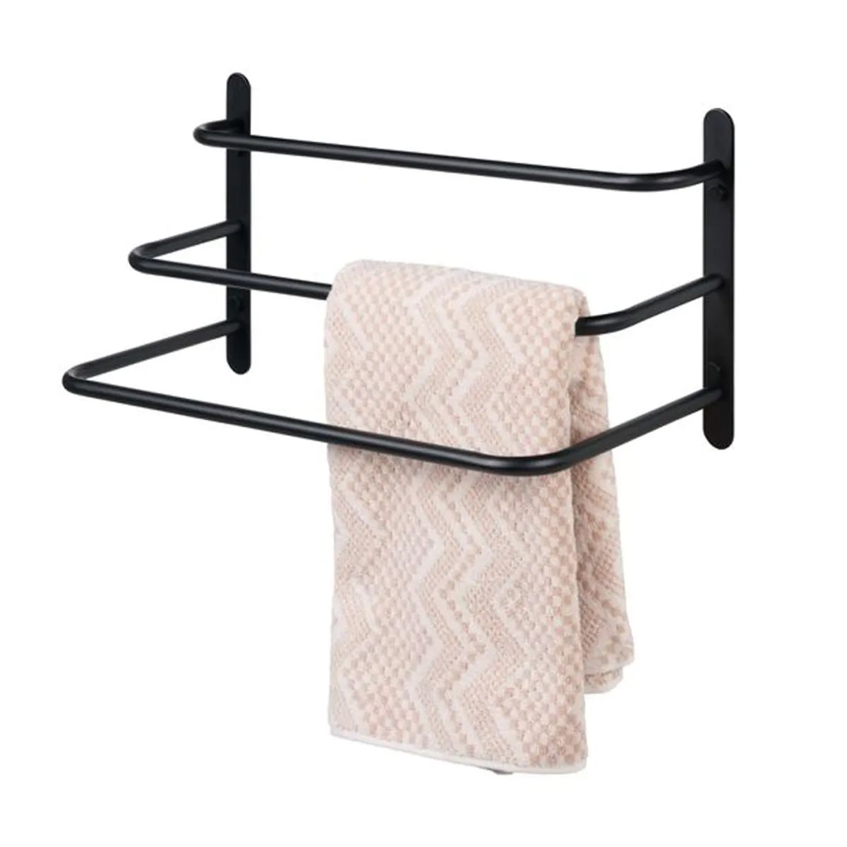 Clean Håndklestativ - Matt Sort