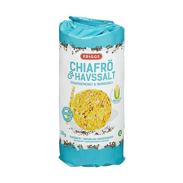 Bilde av Maiskaker med Chiafrø og Havsalt