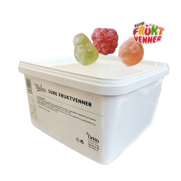 Bilde av Nidar Sure Fruktvenner 2,3 kg