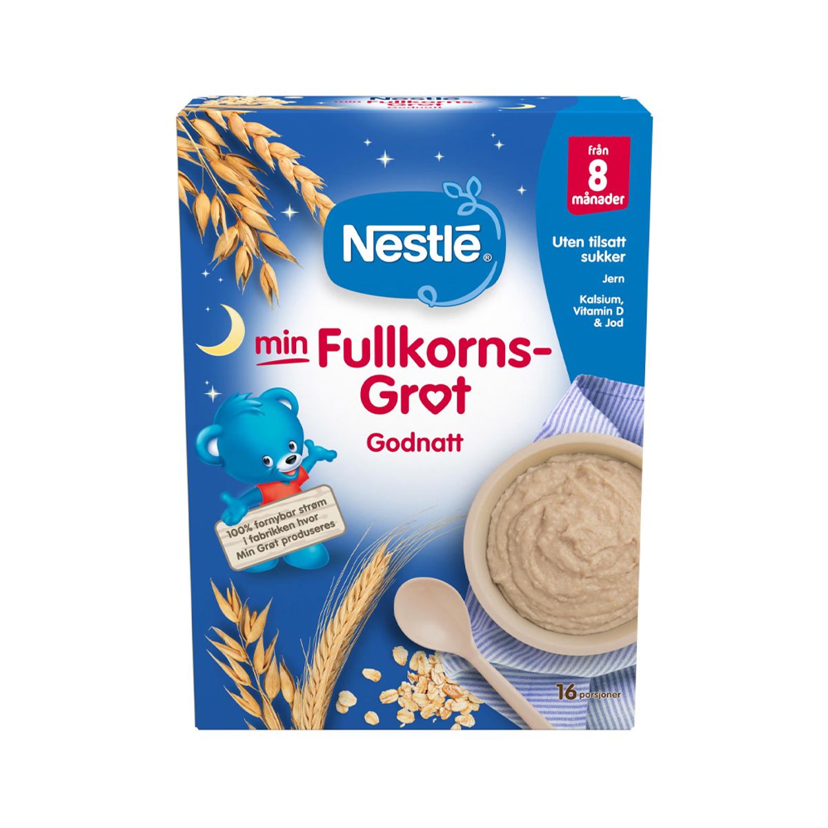 Fullkornsgrøt - Godnatt