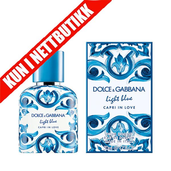 Light Blue Capri in Love Homme- 50ml