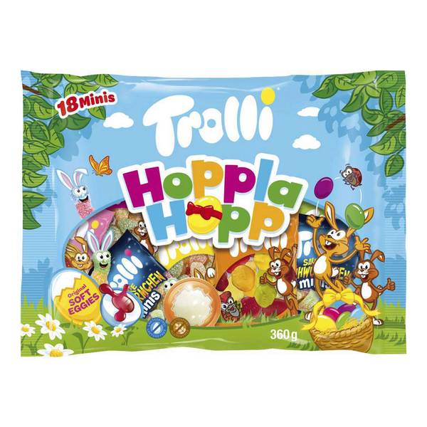 Bilde av Hoppla Hopp Fruktgummi - 18 Småposer